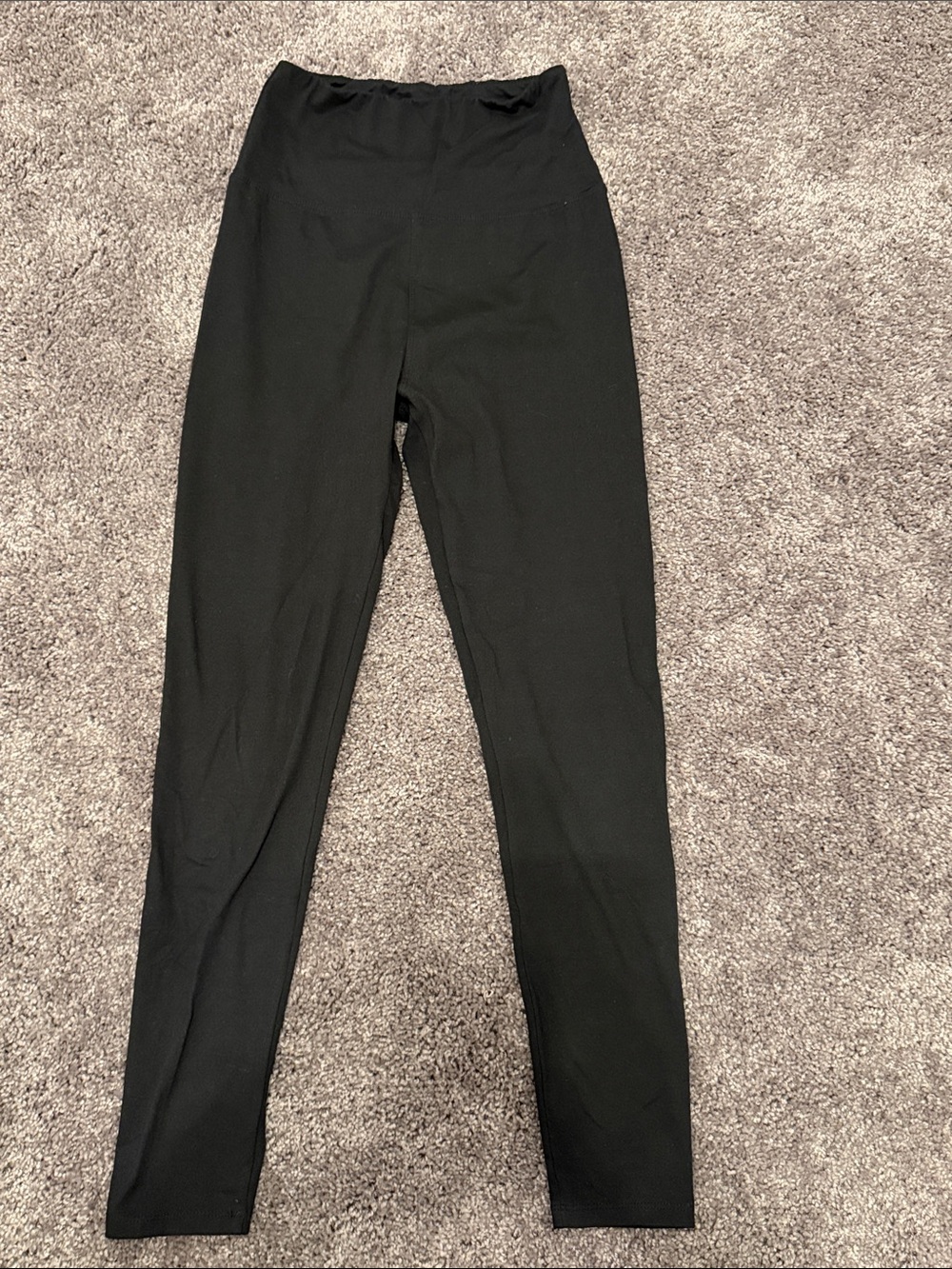 High-Rise Black Women's Leggings